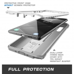 SUPCASE Galaxy Note 10 Plus Unicorn Beetle Pro Serisi Klf-White