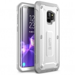 SUPCASE Galaxy S9 Kemer Klipsli Klf-White