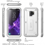 SUPCASE Galaxy S9 Kemer Klipsli Klf-White