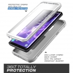 SUPCASE Galaxy S9 Plus Kemer Klipsli Klf-White
