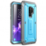 SUPCASE Galaxy S9 Plus Kemer Klipsli Klf-Blue