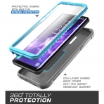 SUPCASE Galaxy S9 Plus Kemer Klipsli Klf-Blue