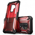 SUPCASE Galaxy S9 Plus Unicorn Beetle Seri Klf-Red