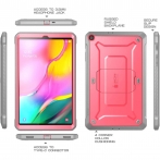SUPCASE Galaxy Tab A Unicorn Beetle Pro Serisi Klf (10.1 in)(2019)-Pink