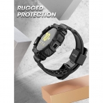 SUPCASE Galaxy Watch Active 2 Unicorn Beetle Pro Serisi Klf (44mm)-Black