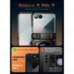 SUPCASE Samsung Galaxy Z Flip 7 UBP Klf -Black 