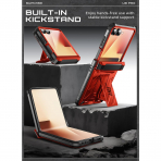 SUPCASE Galaxy Z Flip 7 UBP Klipsli Klf -Ruddy