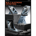 SUPCASE Galaxy Z Flip 8 Darbe Korumal� Standl� K�l�f-Tilt