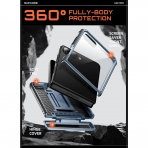 SUPCASE Galaxy Z Flip 8 Darbe Korumal� Standl� K�l�f-Tilt
