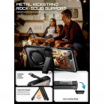SUPCASE Galaxy Z Flip 8 MagSafe Korumal� Standl� K�l�f-Black