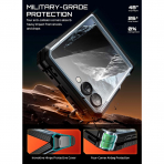 SUPCASE Galaxy Z Flip 8 MagSafe Korumal� Standl� K�l�f-Tilt