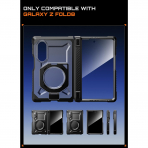 SUPCASE Galaxy Z Fold 8 MagSafe Uyumlu Standl� K�l�f-Black