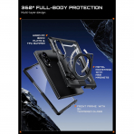 SUPCASE Galaxy Z Fold 8 MagSafe Uyumlu Standl� K�l�f-Black