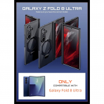 SUPCASE Galaxy Z Fold 8 Ultra MagSafe Standl� K�l�f-FrostBlack
