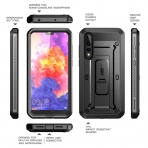 SUPCASE Huawei P20 Pro Unicorn Beetle Pro Serisi Klf-Black