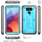 SUPCASE LG G6 Beetle PRO Rugged Holster Klf-Blue