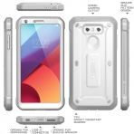 SUPCASE LG G6 Beetle PRO Rugged Holster Klf-White