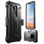 SUPCASE LG G7 ThinQ Klipsli Klf-Black