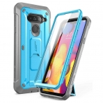 SUPCASE LG V40 ThinQ Unicorn Beetle Pro Serisi Klf-Blue