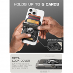 SUPCASE Manyetik C�zdan ve MagSafe AirTag Stand-Dark