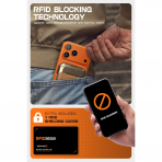 SUPCASE Manyetik C�zdan ve MagSafe AirTag Stand-Brown