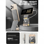 SUPCASE Manyetik Czdan ve MagSafe AirTag Stand-Desert