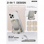 SUPCASE Manyetik Czdan ve Stand-Frost Gray