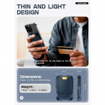 SUPCASE Manyetik Czdan ve Stand-Midnight Blue 
