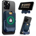 SUPCASE Manyetik Czdan ve Stand-Midnight Blue 