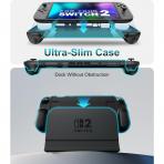 TiMOVO Nintendo Switch 2 Dayankl Klf-Black