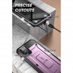 SUPCASE Samsung Galaxy Note 20 Unicorn Beetle Pro Serisi Tam Korumal Klf (2020)-Purple