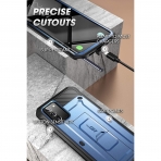 SUPCASE Samsung Galaxy Note 20 Unicorn Beetle Pro Serisi Tam Korumal Klf (2020)-Blue