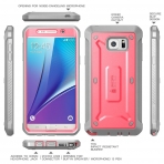 SUPCASE Samsung Galaxy Note 5 Unicorn Beetle PRO Serisi Klf-Pink