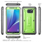 SUPCASE Samsung Galaxy Note 5 Unicorn Beetle PRO Serisi Klf-Green