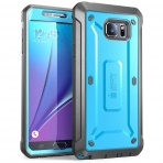 SUPCASE Samsung Galaxy Note 5 Unicorn Beetle PRO Serisi Klf-Blue