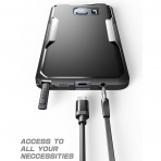 SUPCASE Samsung Galaxy Note 5 Unicorn Beetle Serisi Klf-Black