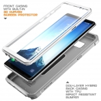 SUPCASE Samsung Galaxy Note 8 Kemer Klipsli Klf-White