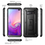 SUPCASE Galaxy S10 Plus Unicorn Beetle Pro Serisi Klf-Black