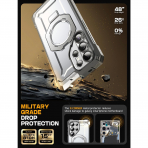 SUPCASE Samsung Galaxy S25 Ultra Standl Klf-White
