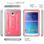 SUPCASE Samsung Galaxy Tab E Unicorn Beetle PRO Seri Klf (8.0 in)-Pink