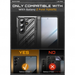 SUPCASE Samsung Galaxy Z Fold 7 UBP Klf-Black