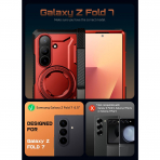 SUPCASE Samsung Galaxy Z Fold 7 UB Grip K�l�f-Ruddy