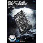 SUPCASE UBMag XT iPhone 15 Pro Max Klf -Black Circuit 