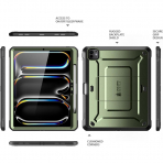 SUPCASE UBP Standl iPad Pro M4 Klf (13 in)-Guldan 