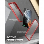 SUPCASE UB Edge Pro Serisi Samsung Galaxy S22 Plus Klf-Red