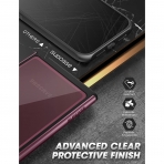 SUPCASE UB Edge Pro Serisi Samsung Galaxy S22 Ultra Klf-Wine
