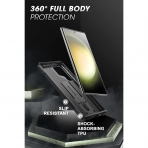 SUPCASE UB Edge Pro Serisi Samsung Galaxy S23 Ultra Klf-Guldan
