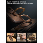 SUPCASE UB Grip iPhone 18 Pro Max Standl� K�l�f-Brown