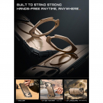 SUPCASE UB Grip iPhone 18 Pro Standl� K�l�f-Desert