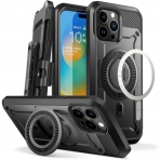 SUPCASE Unicorn Beetle Pro Mag Case Apple iPhone 15 Pro Klf-Black